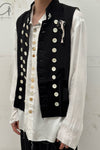 ARCHIVIO J.M.Ribot Multi Button Vest GL26/LB